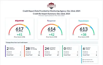 Credit result screenshot
